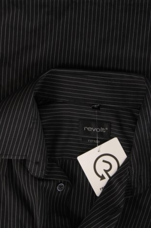 Мъжка риза Revolt, Размер M, Цвят Черен, Цена 10,15 лв.