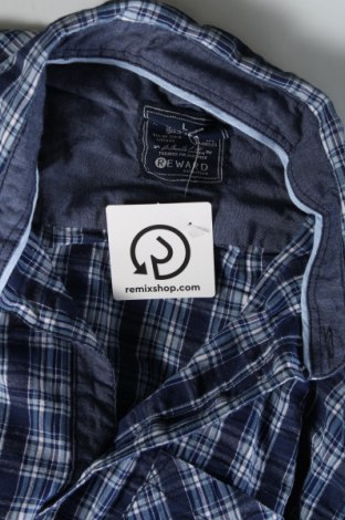 Ανδρικό πουκάμισο Reward, Μέγεθος L, Χρώμα Μπλέ, Τιμή 5,92 €