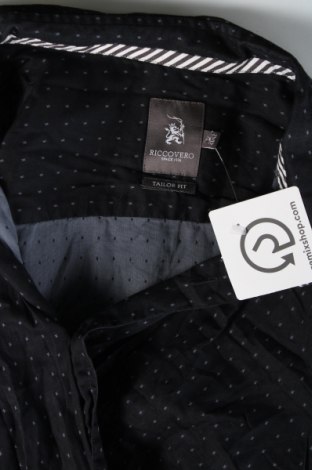 Мъжка риза Riccovero, Размер L, Цвят Черен, Цена 34,00 лв.