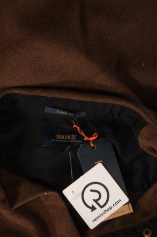 Ανδρικό πουκάμισο Roark, Μέγεθος S, Χρώμα Καφέ, Τιμή 63,92 €