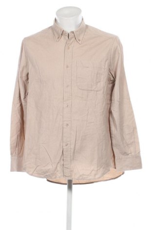Ανδρικό πουκάμισο Ronley, Μέγεθος L, Χρώμα  Μπέζ, Τιμή 3,95 €