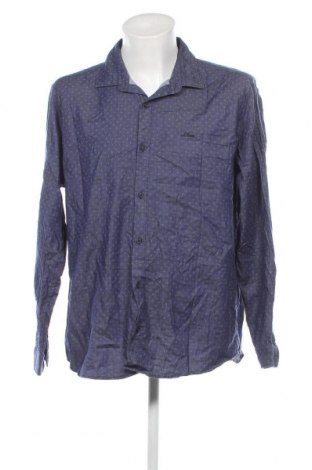 Ανδρικό πουκάμισο S.Oliver, Μέγεθος XXL, Χρώμα Μπλέ, Τιμή 8,41 €