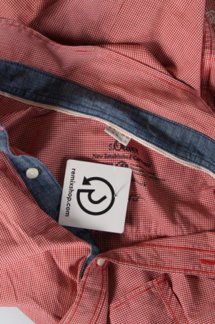 Ανδρικό πουκάμισο S.Oliver, Μέγεθος L, Χρώμα Πολύχρωμο, Τιμή 7,36 €