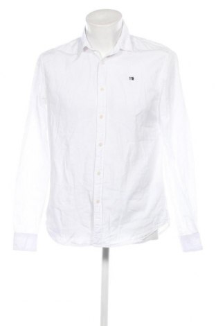 Ανδρικό πουκάμισο Scotch & Soda, Μέγεθος L, Χρώμα Λευκό, Τιμή 46,39 €