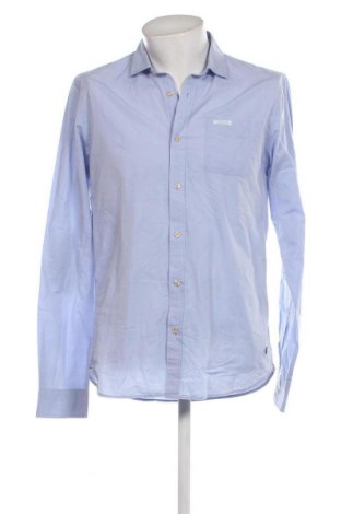 Ανδρικό πουκάμισο Scotch & Soda, Μέγεθος L, Χρώμα Μπλέ, Τιμή 39,43 €