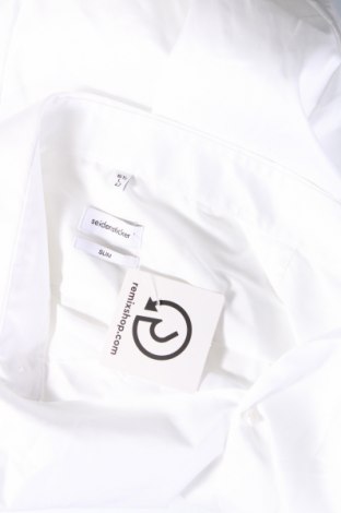 Мъжка риза Seidenfelt, Размер L, Цвят Бял, Цена 34,00 лв.