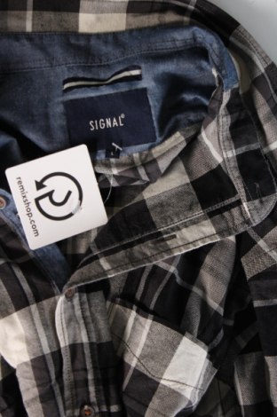 Ανδρικό πουκάμισο Signal, Μέγεθος L, Χρώμα Πολύχρωμο, Τιμή 34,02 €