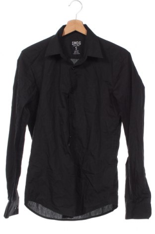 Ανδρικό πουκάμισο Smog, Μέγεθος S, Χρώμα Μαύρο, Τιμή 8,97 €