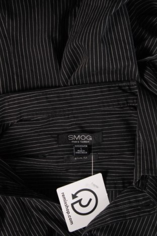 Herrenhemd Smog, Größe L, Farbe Schwarz, Preis € 4,24
