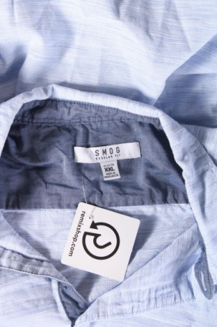 Herrenhemd Smog, Größe XXL, Farbe Blau, Preis 20,18 €