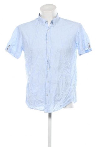 Ανδρικό πουκάμισο Smog, Μέγεθος L, Χρώμα Μπλέ, Τιμή 7,18 €