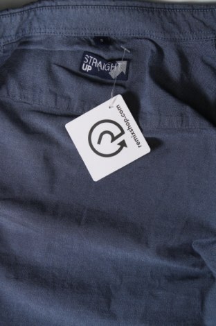 Herrenhemd Straight Up, Größe S, Farbe Blau, Preis 7,20 €