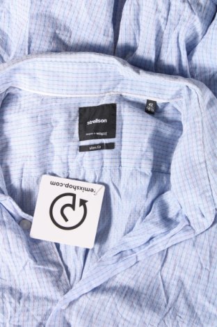 Ανδρικό πουκάμισο Strellson, Μέγεθος L, Χρώμα Μπλέ, Τιμή 10,21 €