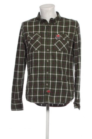Ανδρικό πουκάμισο Superdry, Μέγεθος XL, Χρώμα Πολύχρωμο, Τιμή 24,12 €