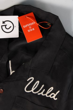 Ανδρικό πουκάμισο Superdry, Μέγεθος XL, Χρώμα Μαύρο, Τιμή 45,36 €