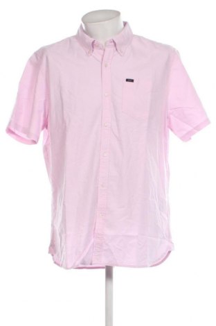 Мъжка риза Superdry, Размер 3XL, Цвят Розов, Цена 79,20 лв.