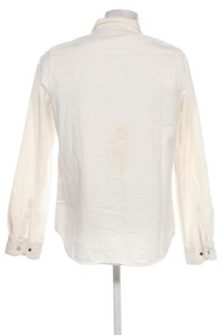 Мъжка риза Superdry, Размер L, Цвят Бял, Цена 35,20 лв.
