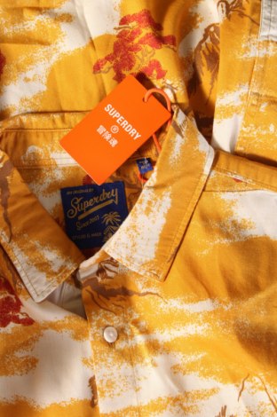 Ανδρικό πουκάμισο Superdry, Μέγεθος M, Χρώμα Κίτρινο, Τιμή 15,88 €