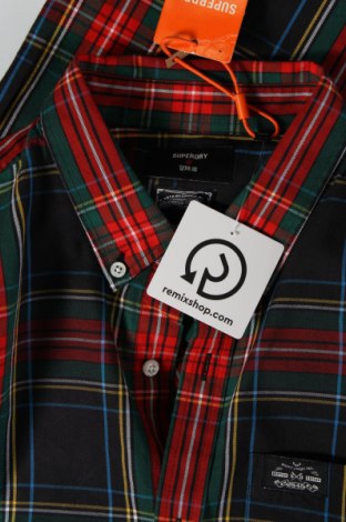 Ανδρικό πουκάμισο Superdry, Μέγεθος M, Χρώμα Πολύχρωμο, Τιμή 18,14 €