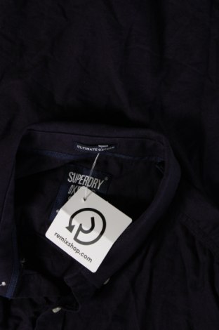 Ανδρικό πουκάμισο Superdry, Μέγεθος L, Χρώμα Βιολετί, Τιμή 24,12 €