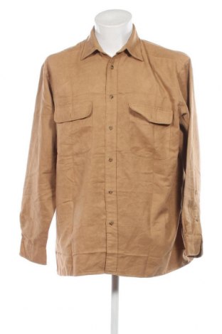 Ανδρικό πουκάμισο TCM, Μέγεθος L, Χρώμα  Μπέζ, Τιμή 10,76 €