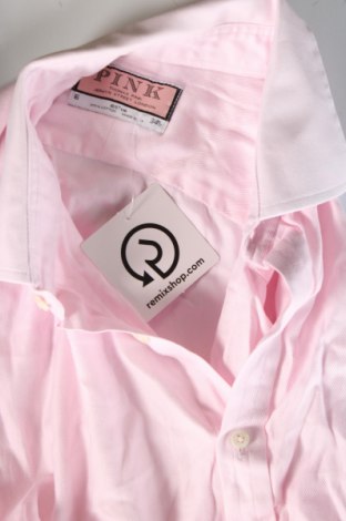 Herrenhemd Thomas Pink, Größe L, Farbe Rosa, Preis 7,83 €