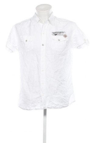 Ανδρικό πουκάμισο Timezone, Μέγεθος M, Χρώμα Λευκό, Τιμή 10,76 €
