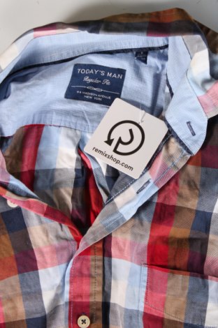 Ανδρικό πουκάμισο Today's Man, Μέγεθος M, Χρώμα Πολύχρωμο, Τιμή 6,28 €