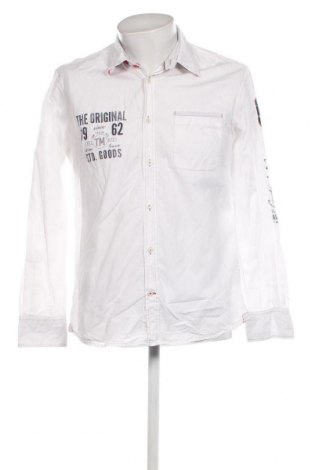 Ανδρικό πουκάμισο Tom Tailor, Μέγεθος M, Χρώμα Λευκό, Τιμή 10,52 €