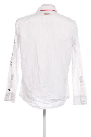 Ανδρικό πουκάμισο Tom Tailor, Μέγεθος M, Χρώμα Λευκό, Τιμή 4,21 €