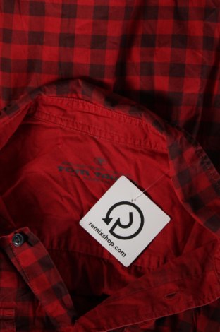 Ανδρικό πουκάμισο Tom Tailor, Μέγεθος M, Χρώμα Κόκκινο, Τιμή 4,21 €