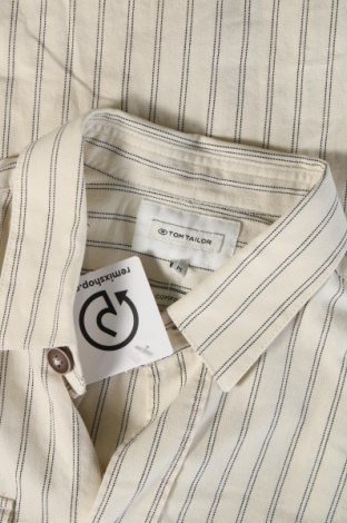 Herrenhemd Tom Tailor, Größe M, Farbe Beige, Preis 15,88 €