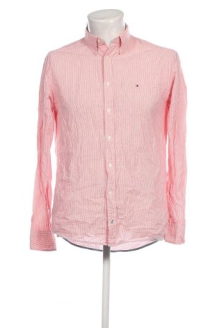 Мъжка риза Tommy Hilfiger, Размер M, Цвят Червен, Цена 75,00 лв.