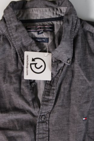 Ανδρικό πουκάμισο Tommy Hilfiger, Μέγεθος L, Χρώμα Γκρί, Τιμή 44,07 €