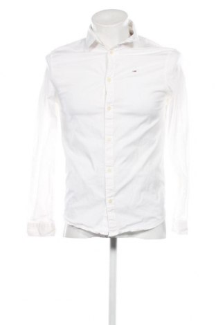 Мъжка риза Tommy Jeans, Размер M, Цвят Бял, Цена 96,60 лв.
