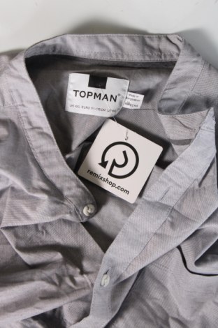 Мъжка риза Topman, Размер XXL, Цвят Сив, Цена 34,00 лв.