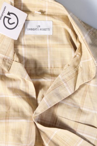 Ανδρικό πουκάμισο Umberto Rosetti, Μέγεθος M, Χρώμα  Μπέζ, Τιμή 28,56 €
