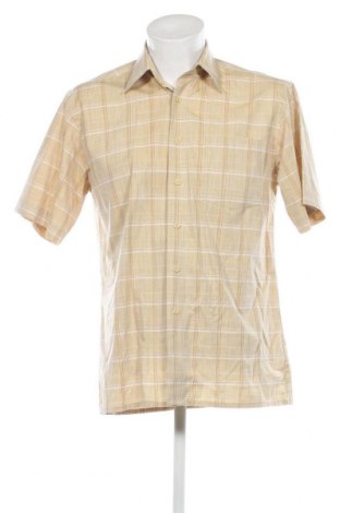 Мъжка риза Umberto Rosetti, Размер M, Цвят Бежов, Цена 54,04 лв.