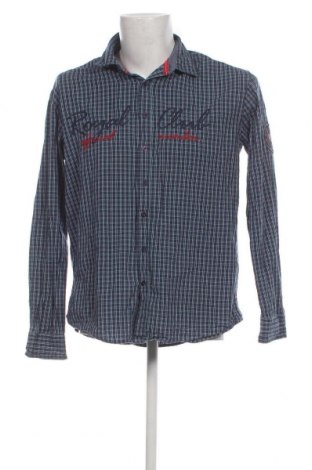 Ανδρικό πουκάμισο Via Cortesa, Μέγεθος L, Χρώμα Μπλέ, Τιμή 10,76 €