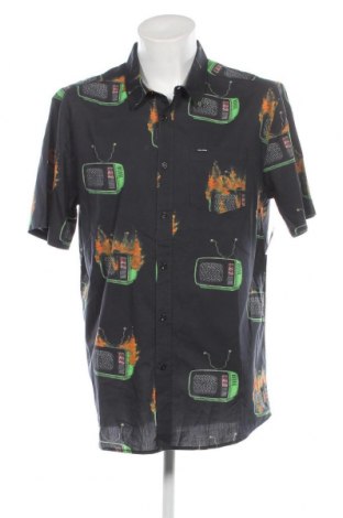 Мъжка риза Volcom, Размер XL, Цвят Черен, Цена 108,00 лв.