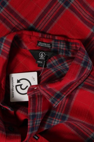 Ανδρικό πουκάμισο Volcom, Μέγεθος XL, Χρώμα Κόκκινο, Τιμή 51,14 €