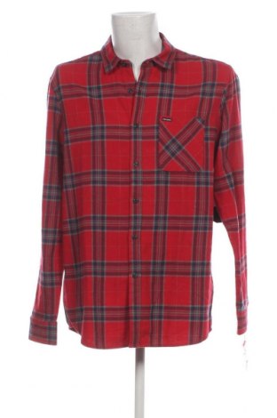 Мъжка риза Volcom, Размер XL, Цвят Червен, Цена 124,00 лв.