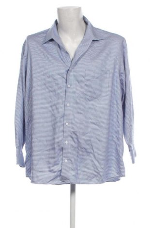 Ανδρικό πουκάμισο Walbusch, Μέγεθος 3XL, Χρώμα Μπλέ, Τιμή 18,71 €