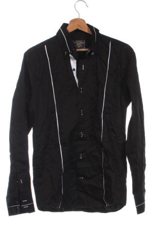 Ανδρικό πουκάμισο Wam Denim, Μέγεθος M, Χρώμα Μαύρο, Τιμή 4,21 €
