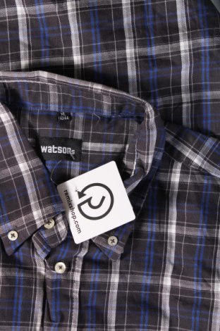 Ανδρικό πουκάμισο Watson's, Μέγεθος XL, Χρώμα Πολύχρωμο, Τιμή 4,84 €