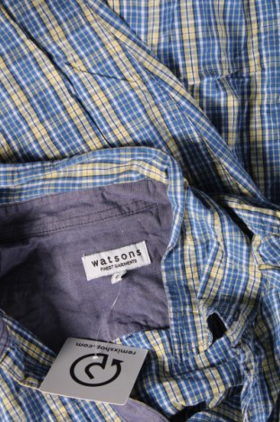 Ανδρικό πουκάμισο Watson's, Μέγεθος L, Χρώμα Πολύχρωμο, Τιμή 8,41 €