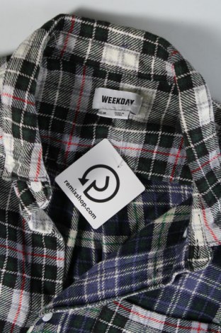 Herrenhemd Weekday, Größe M, Farbe Mehrfarbig, Preis 4,45 €
