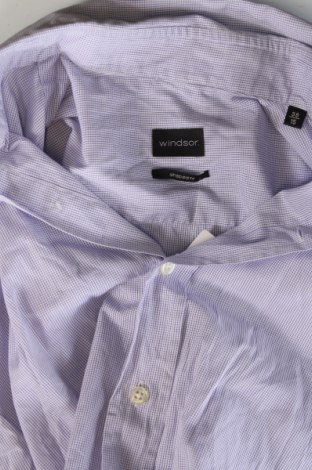 Herrenhemd Windsor, Größe S, Farbe Lila, Preis 4,73 €