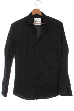 Ανδρικό πουκάμισο Yaly Couture, Μέγεθος S, Χρώμα Μαύρο, Τιμή 6,28 €