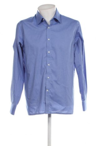 Ανδρικό πουκάμισο Yorn, Μέγεθος L, Χρώμα Μπλέ, Τιμή 10,76 €